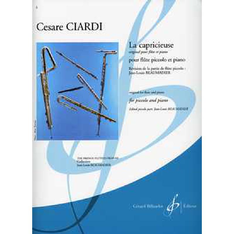 Titelbild für BILL 8882 - LA CAPRICIEUSE - FL KLAV