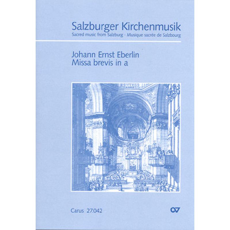 Titelbild für CARUS 27042-00 - MISSA BREVIS A-MOLL
