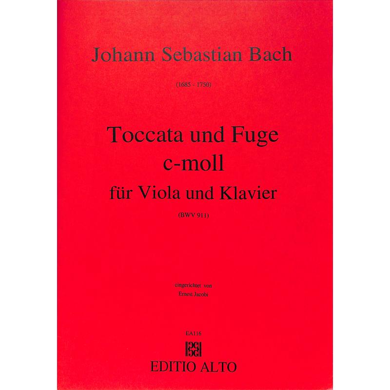 Titelbild für ALTO 116 - TOCCATA + FUGE C-MOLL BWV 911