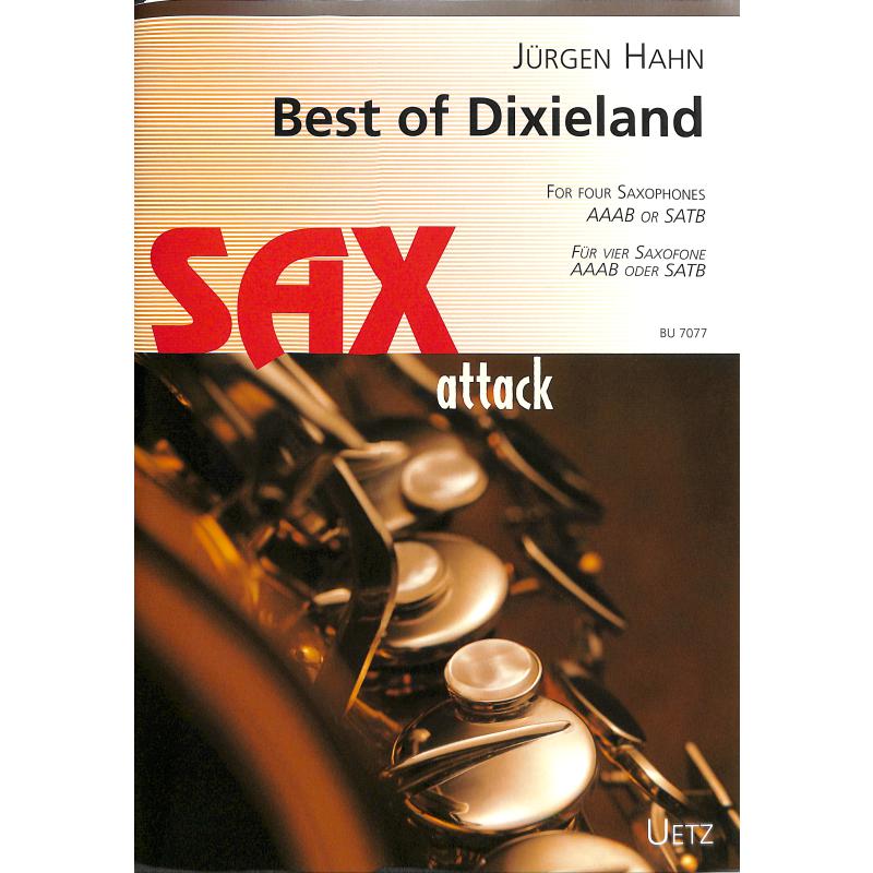 Titelbild für UETZ 7077 - BEST OF DIXIELAND FOR FOUR SAXO