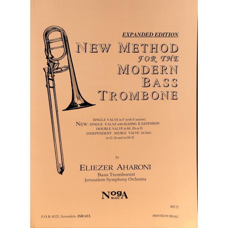 Titelbild für NOGA 00175 - NEW METHOD FOR THE MODERN BASS TROMBONE