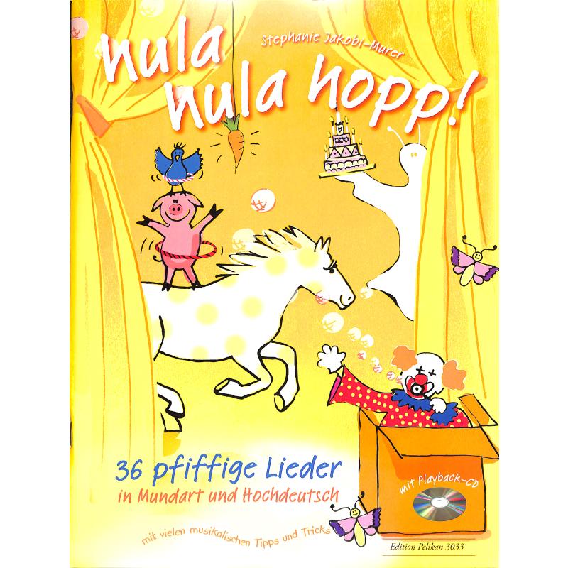Titelbild für PE 3033 - HULA HULA HOPP - 36 PFIFFIGE LIEDER