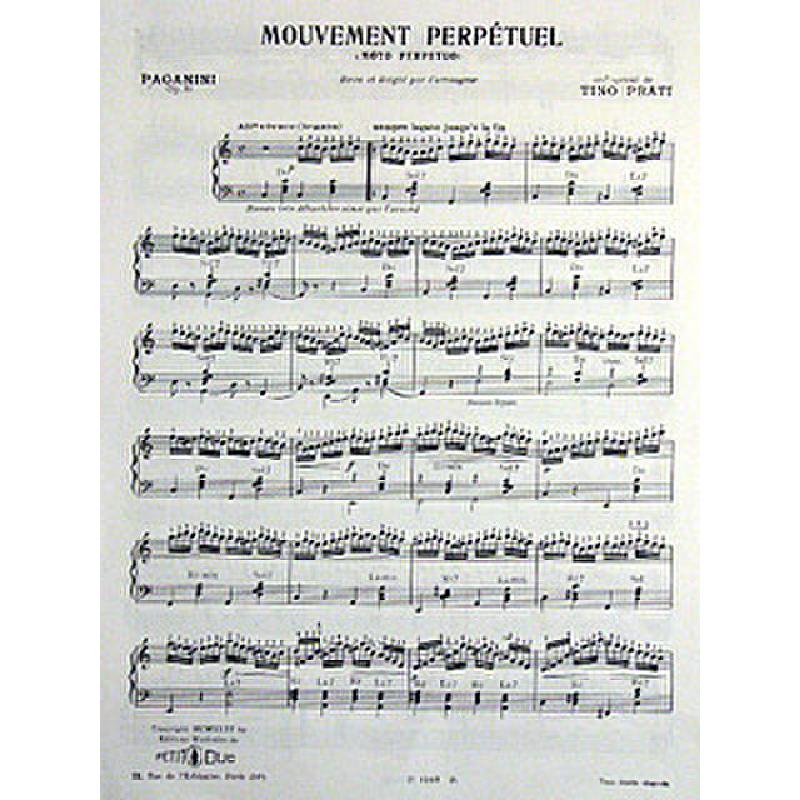 Titelbild für DUC 1269 - MOTO PERPETUO OP 11/6