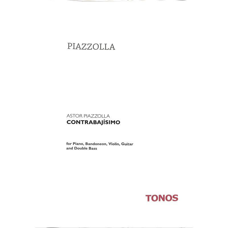 Titelbild für TONOS 20027 - CONTRABAJISIMO - TANGO