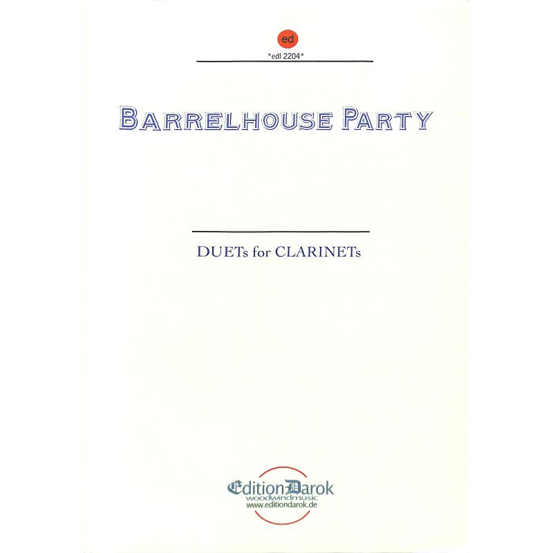 Titelbild für EDL 2204 - BARRELHOUSE PARTY