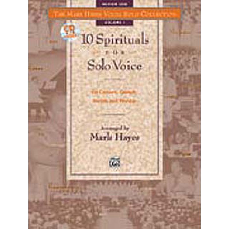 Titelbild für ALF 17963 - 10 SPIRITUALS FOR SOLO VOICE 1