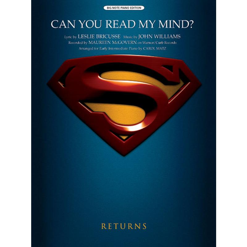 Titelbild für ALF 26111 - CAN YOU READ MY MIND (LOVE THEME FROM SUPERMAN)