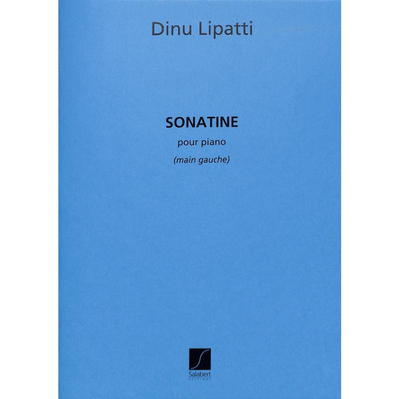 Titelbild für SLB 1391 - Sonatine pour piano main gauche