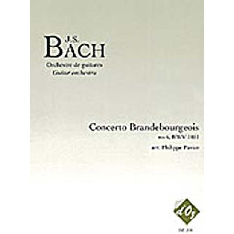 Titelbild für DOZ 208 - BRANDENBURGISCHES KONZERT 6 BWV 1051