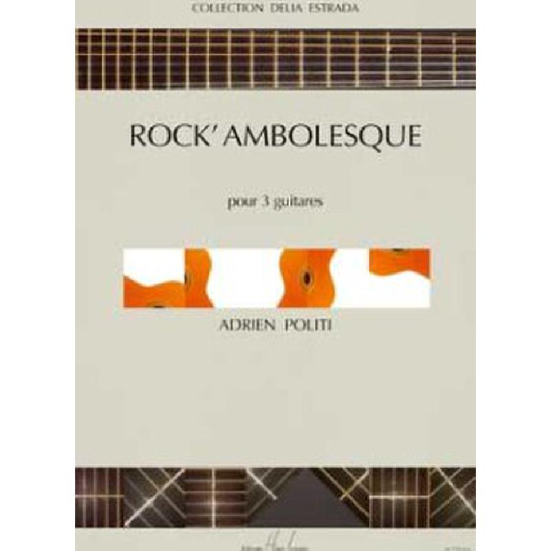 Titelbild für LEMOINE 26774 - ROCK' AMBOLESQUE