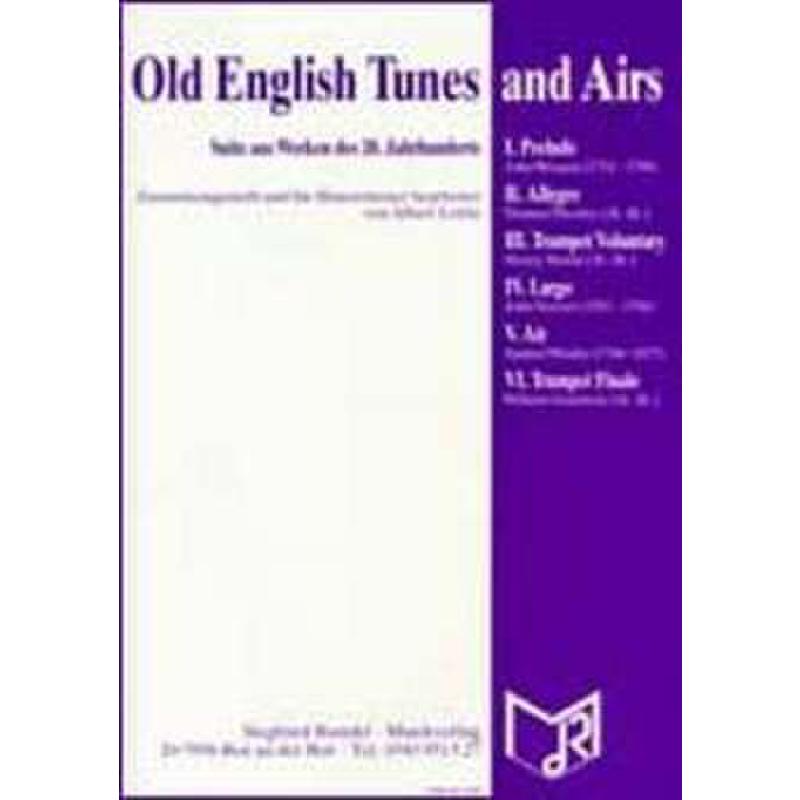 Titelbild für RUNDEL 1539-P - OLD ENGLISH TUNES AND AIRS