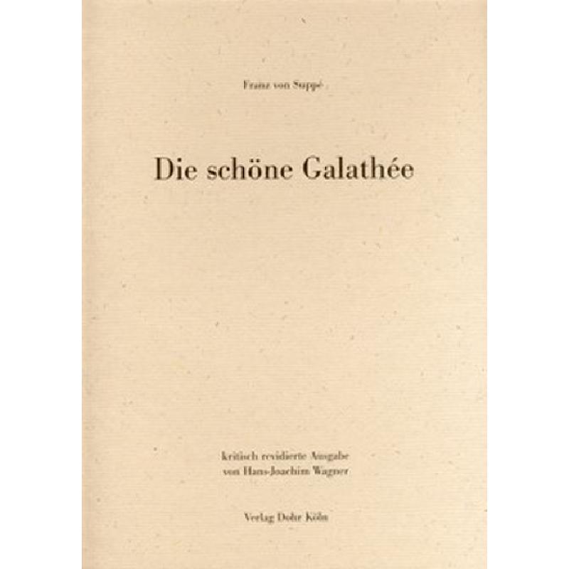 Titelbild für DOHR 99613 - DIE SCHOENE GALATHEE