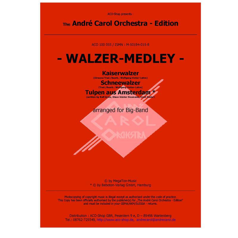 Titelbild für ACO 100055 - WALZER MEDLEY