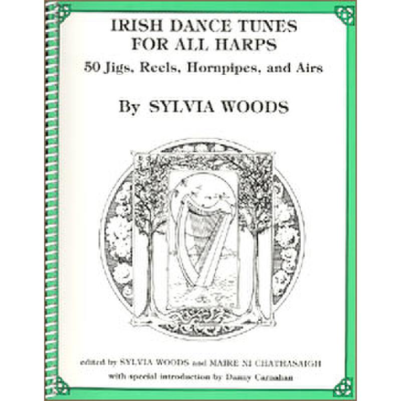 Titelbild für WOODS 5555B - IRISH DANCE TUNES FOR ALL HARPS