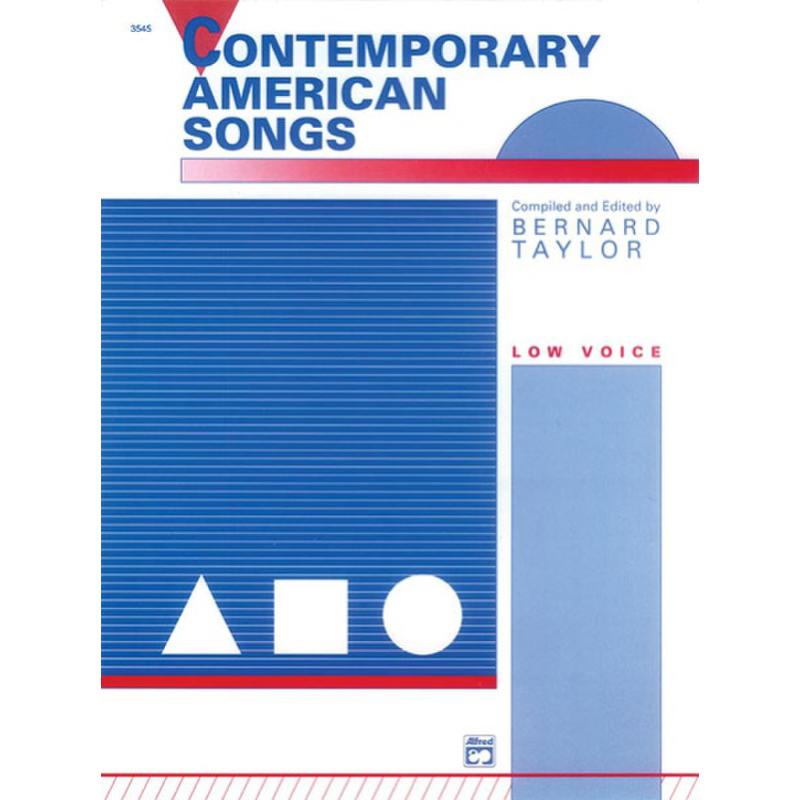 Titelbild für ALF 3545 - CONTEMPORARY AMERICAN SONGS