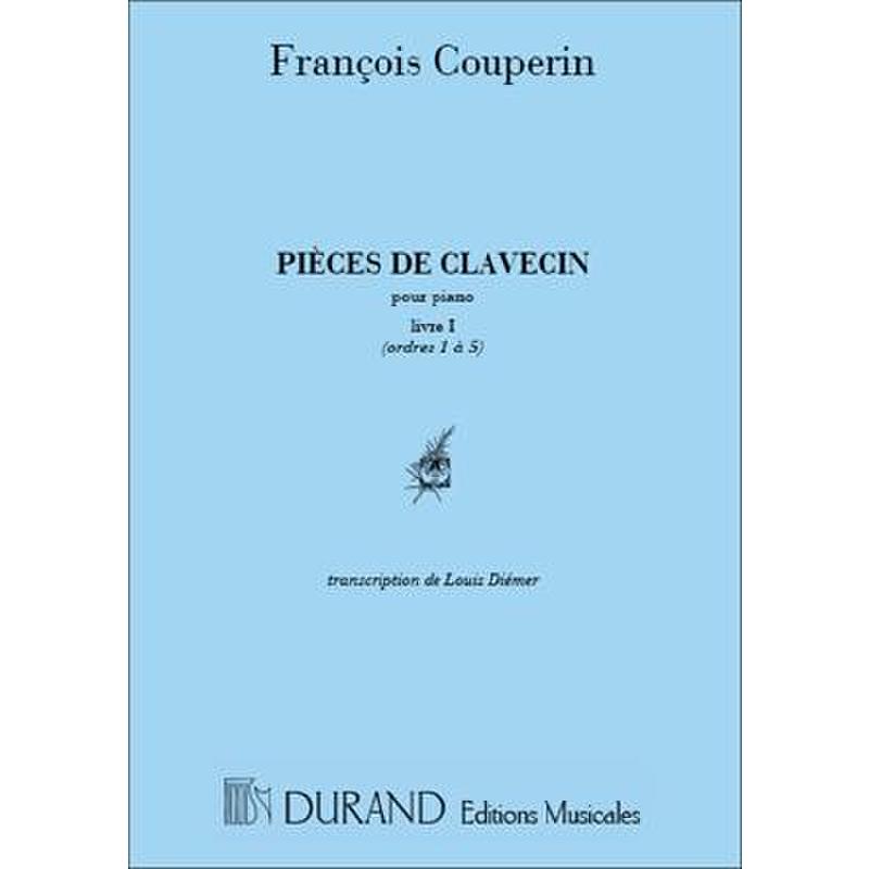 Titelbild für DC 6333 - Pieces de clavecin 1