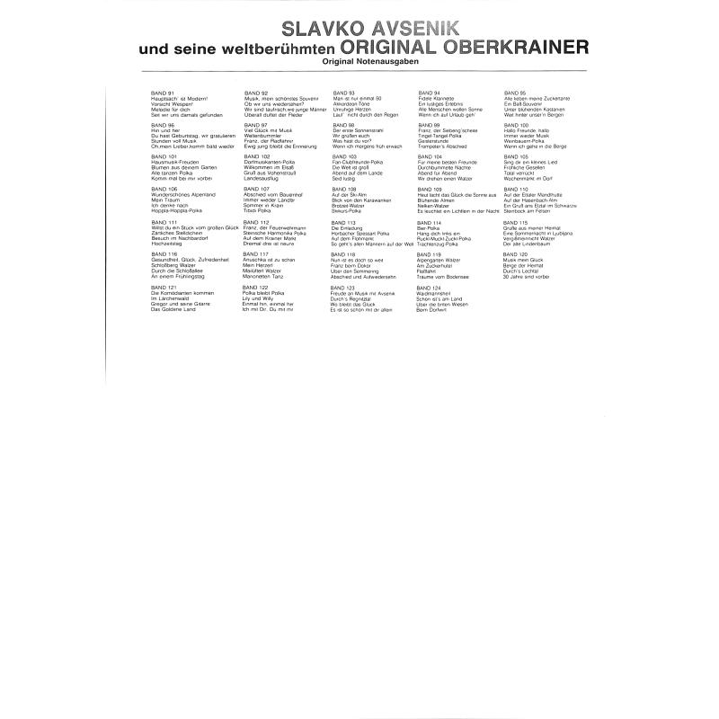 Notenbild für AS 124 - OBERKRAINER 124