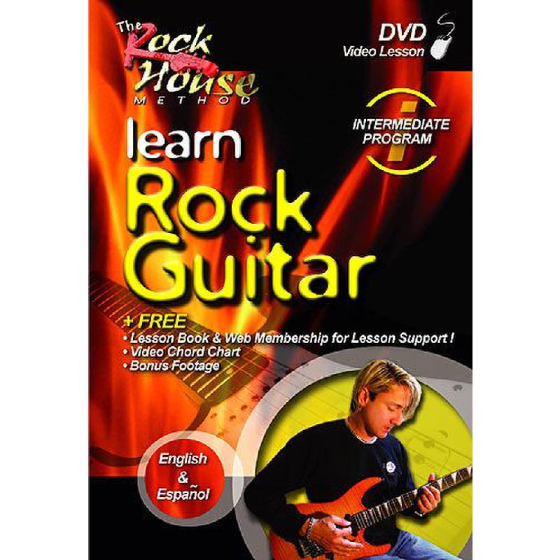 Titelbild für MSFR 00913 - LEARN ROCK GUITAR - INTERMEDIATE