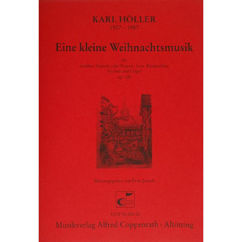 Titelbild für CARUS 92311-00 - Eine kleine Weihnachtsmusik op 12b