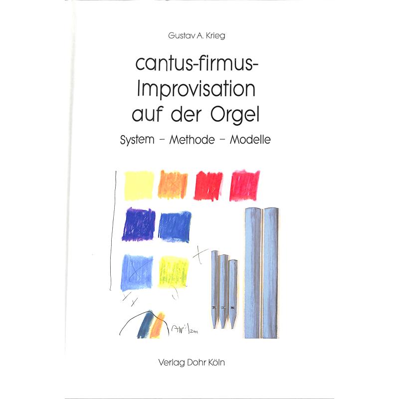 Titelbild für 978-3-936655-49-0 - CANTUS FIRMUS IMPROVISATION AUF DER ORGEL