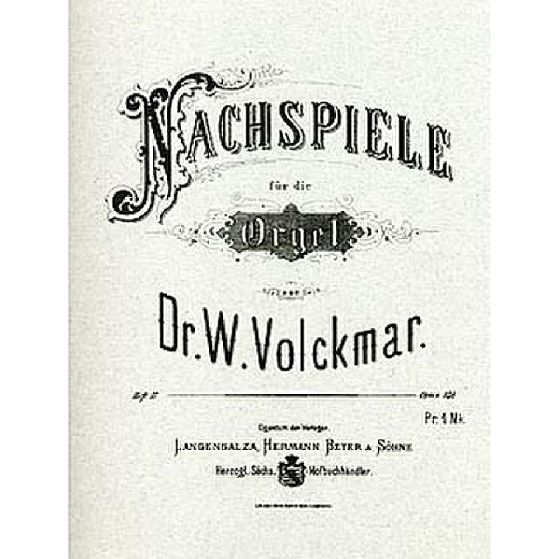 Titelbild für MALTZAHN 10030 - NACHSPIELE 2 OP 138