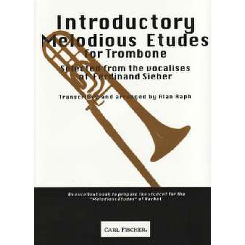 Titelbild für CF -O5193 - INTRODUCTORY MELODIOUS ETUDES F