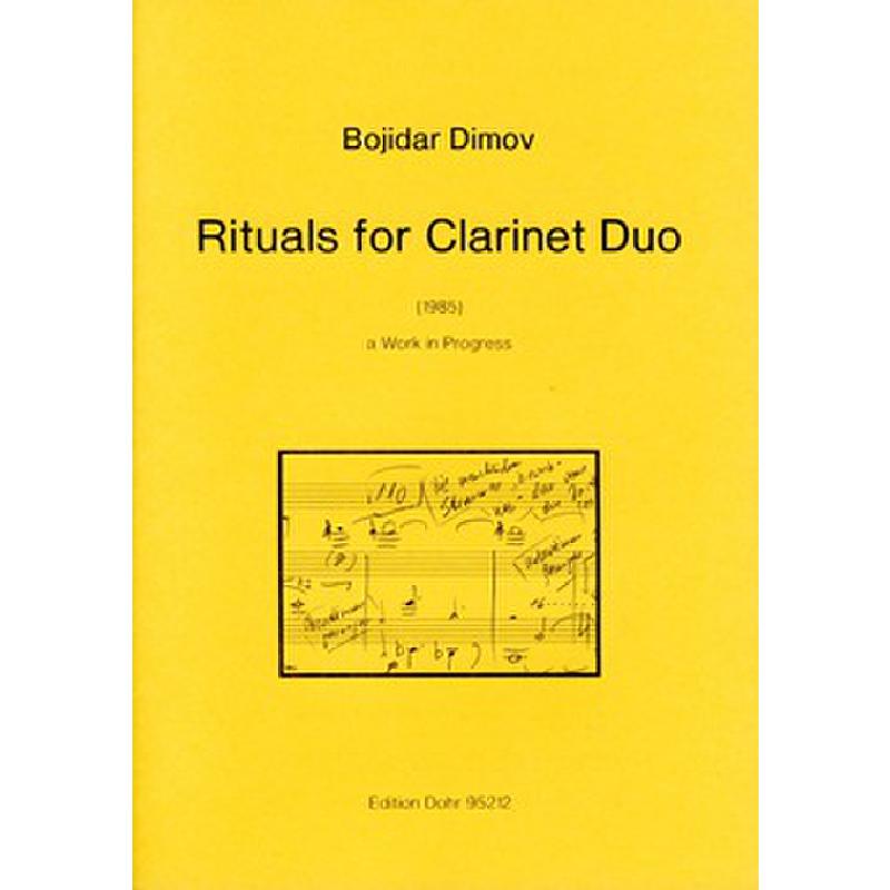 Titelbild für DOHR 95212 - RITUALS FOR CLARINET DUO