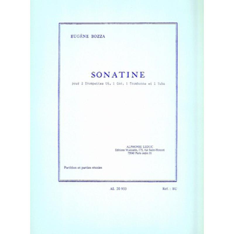Titelbild für AL 20933 - SONATINE