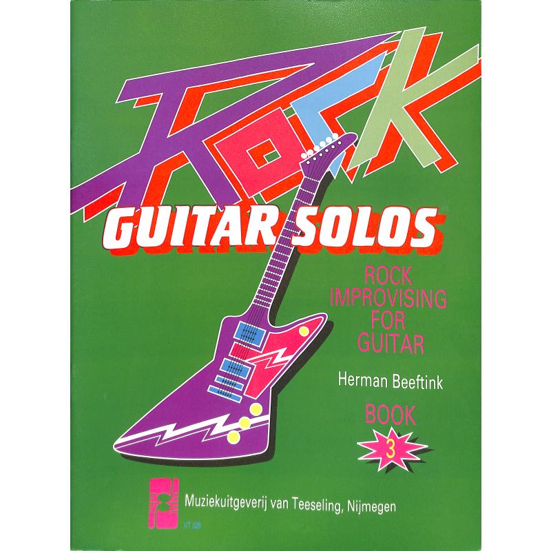 Titelbild für VT 329 - ROCK GUITAR SOLOS 3