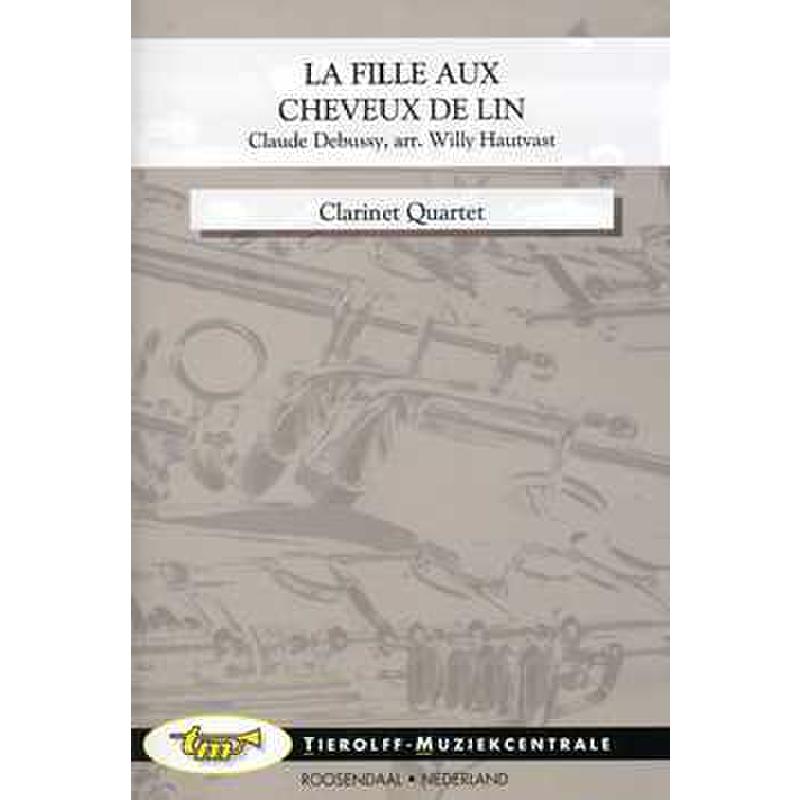Titelbild für TIEROLFF -S5041A - LA FILLE AUX CHEVEUX DE LIN (PRELUDES 1 NR 8)