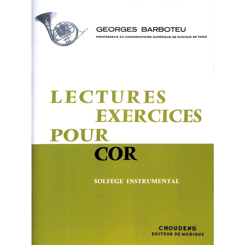 Titelbild für ACF 20126 - Lectures exercices pour cor