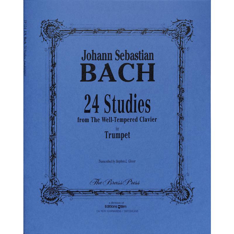 Titelbild für BIM -TP124 - 24 STUDIES (WOHLTEMPERIERTES KLAVIER)