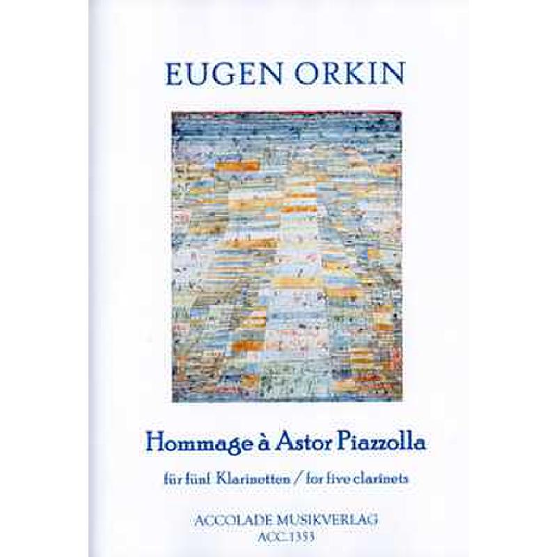 Titelbild für ACCOLADE 1353 - HOMMAGE A ASTOR PIAZZOLLA