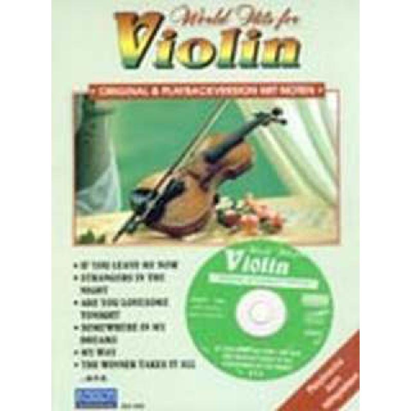 Titelbild für ECHO 023542 - WORLD HITS FOR VIOLIN