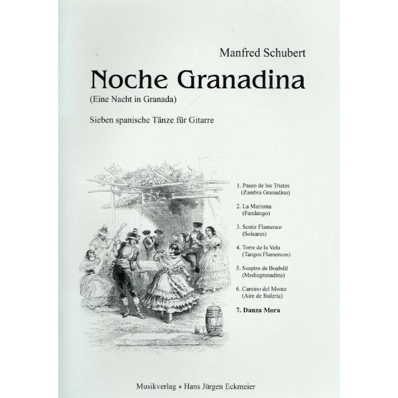 Titelbild für ISBN 3-933172-28-4 - DANZA MORA (AUS NOCHE GRANADINA)