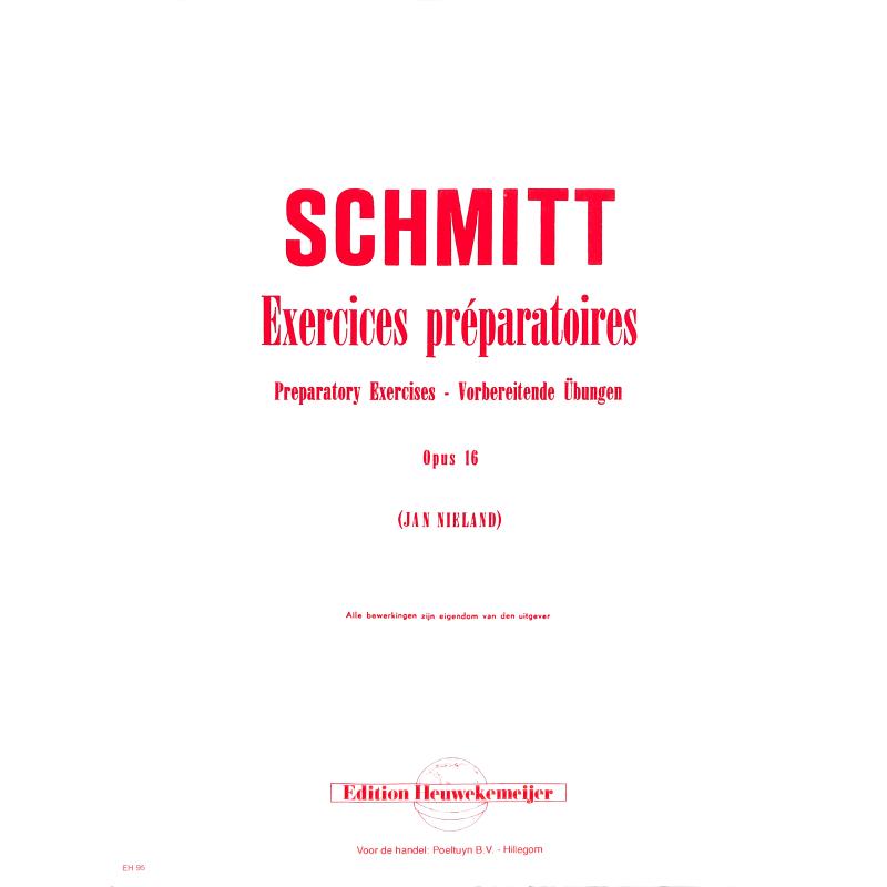 Titelbild für HEUW 95 - EXERCICES PREPARATOIRES OP 16