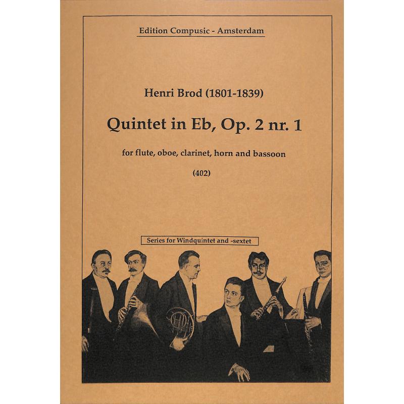 Titelbild für COMP 402 - Quintett Es-Dur op 2/1