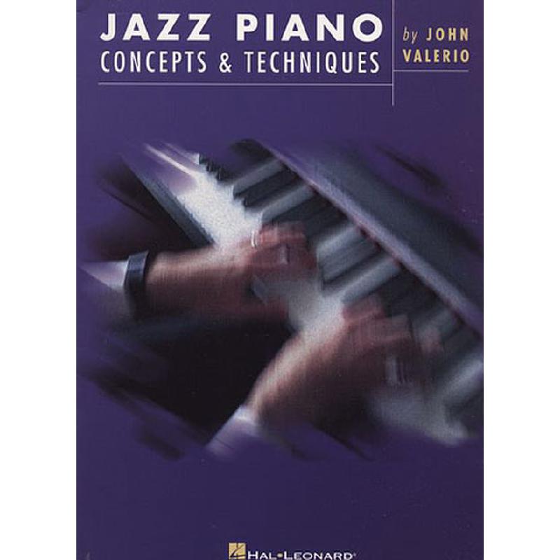 Titelbild für HL 290490 - JAZZ PIANO - CONCEPTS & TECHNIQUES