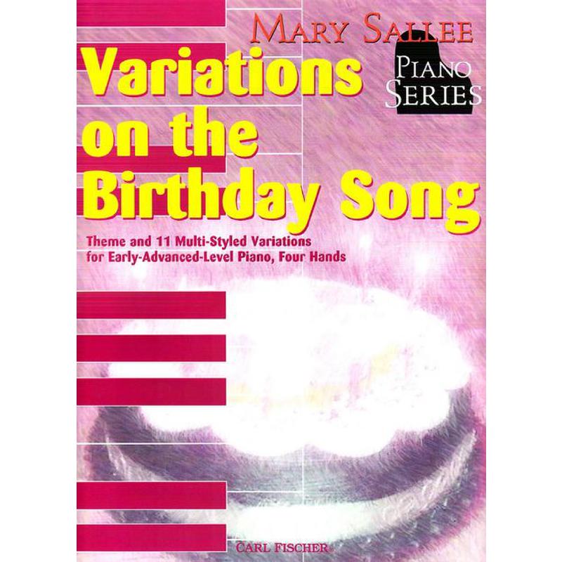 Titelbild für CF -PL1128 - VARIATIONS ON THE BIRTHDAY SONG