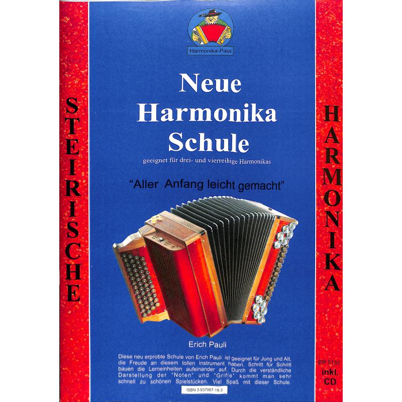 Titelbild für PAULI 5151 - NEUE HARMONIKA SCHULE IN GRIFFSCHRIFT