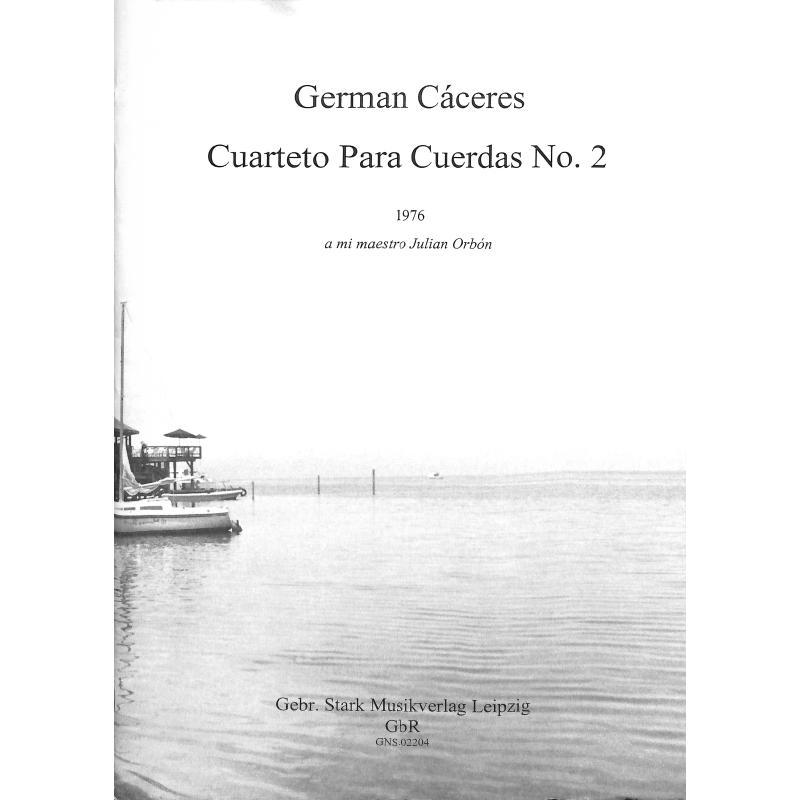 Titelbild für GNS 02204 - CUARTETO PARA CUERDAS 2