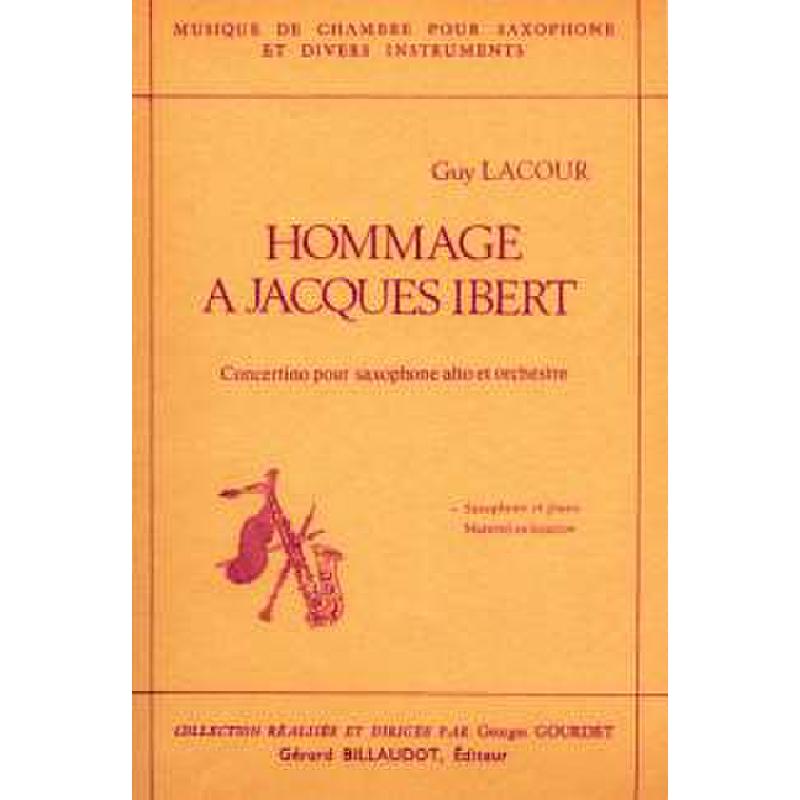 Titelbild für BILL 1524 - HOMMAGE A JACQUES IBERT
