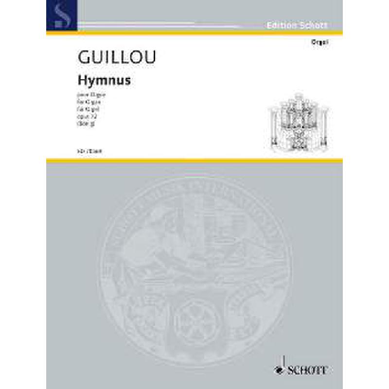 Titelbild für ED 20569 - HYMNUS OP 72