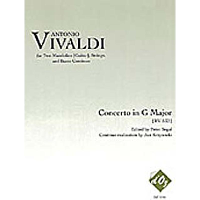 Titelbild für DOZ 116 - CONCERTO G-DUR RV 532