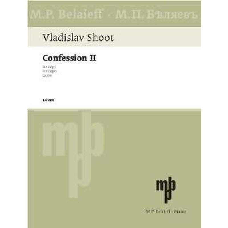Titelbild für BEL 603 - CONFESSION 2 (2000)
