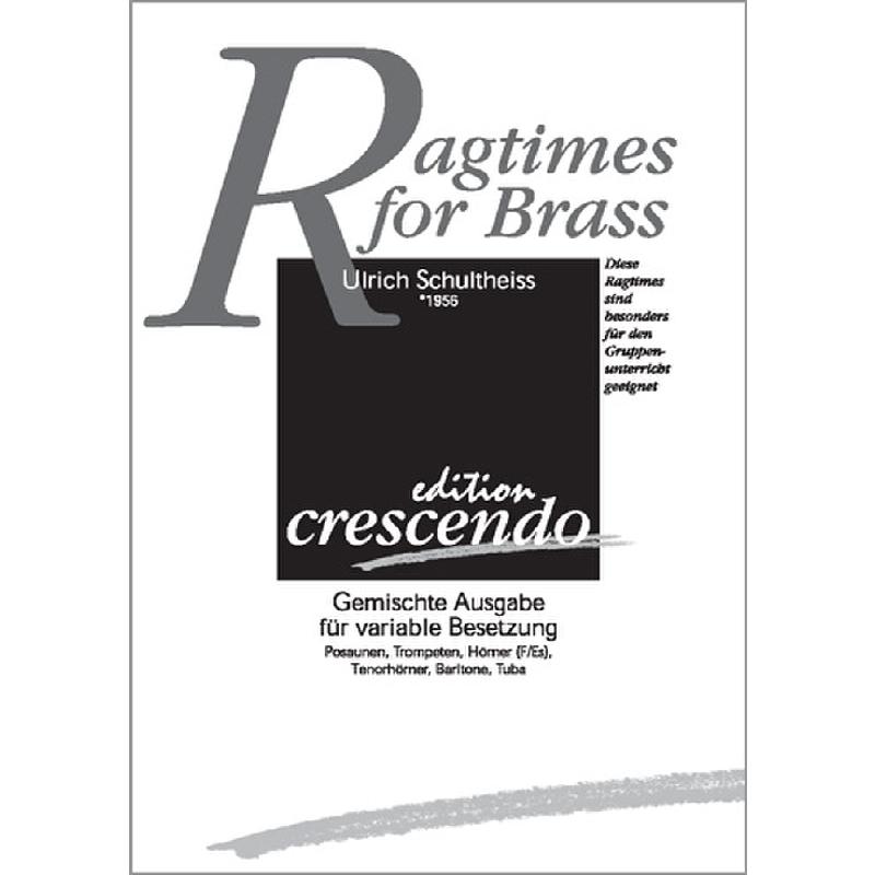 Titelbild für CRESCENDO -ECR0141 - Ragtimes for brass