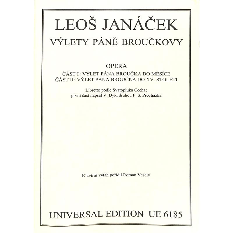 Titelbild für UE 6185 - VYLETY PANE BROUCKOVY