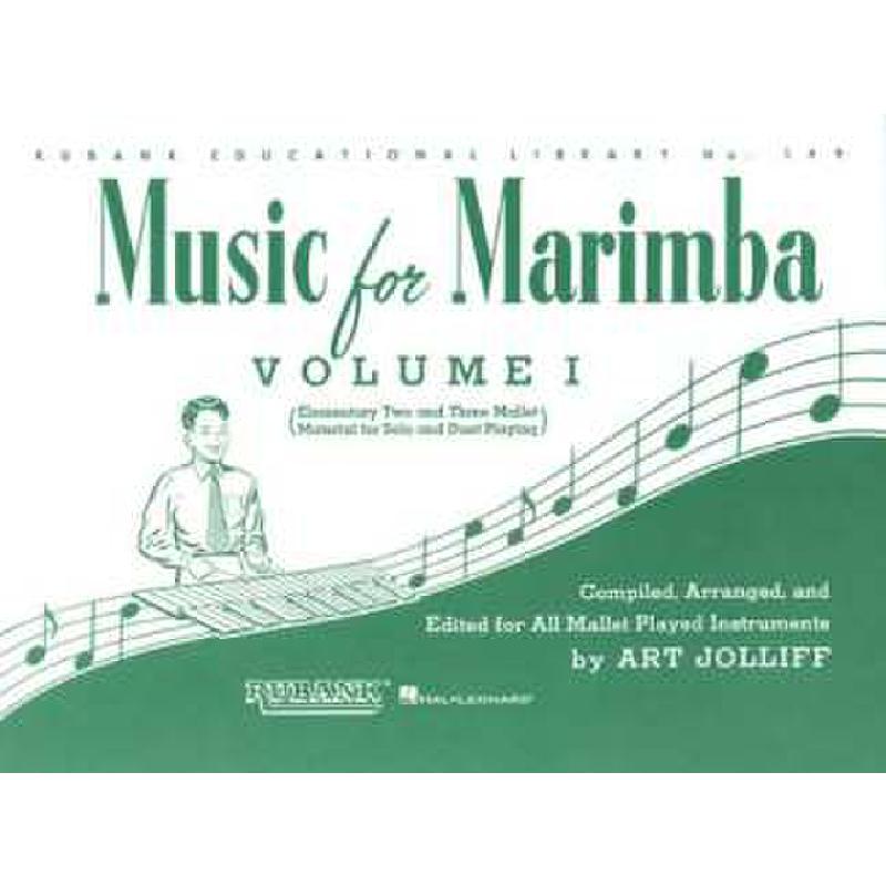 Titelbild für HL 4471140 - MUSIC FOR MARIMBA 1