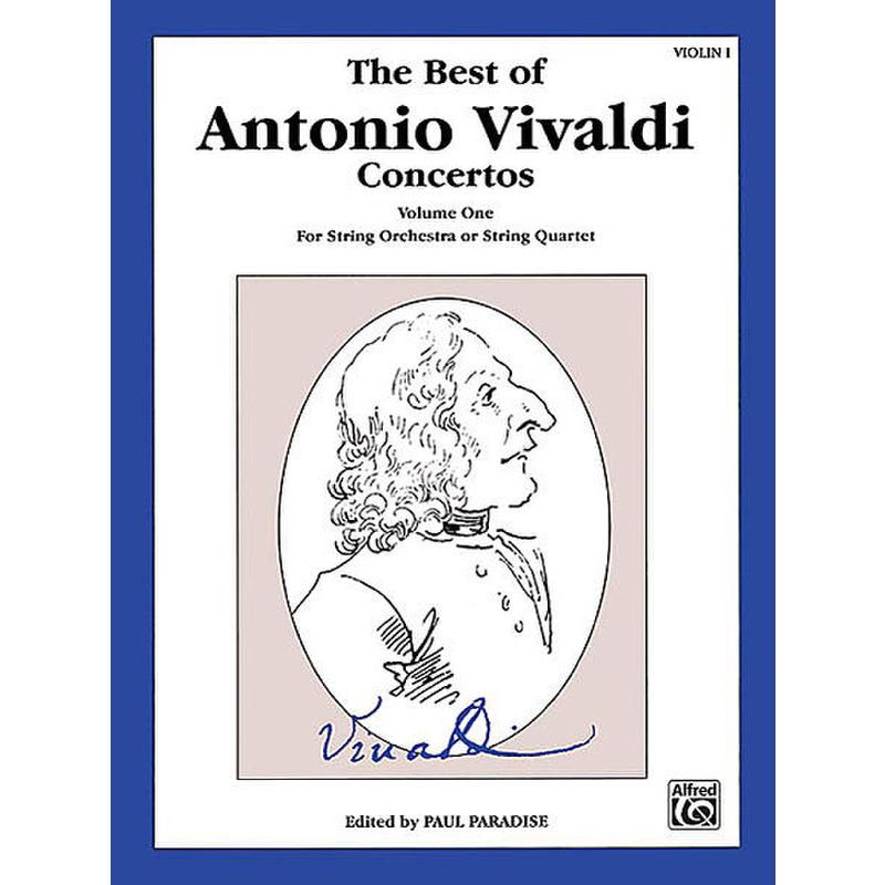 Titelbild für EL 03903 - BEST OF VIVALDI CONCERTOS 1