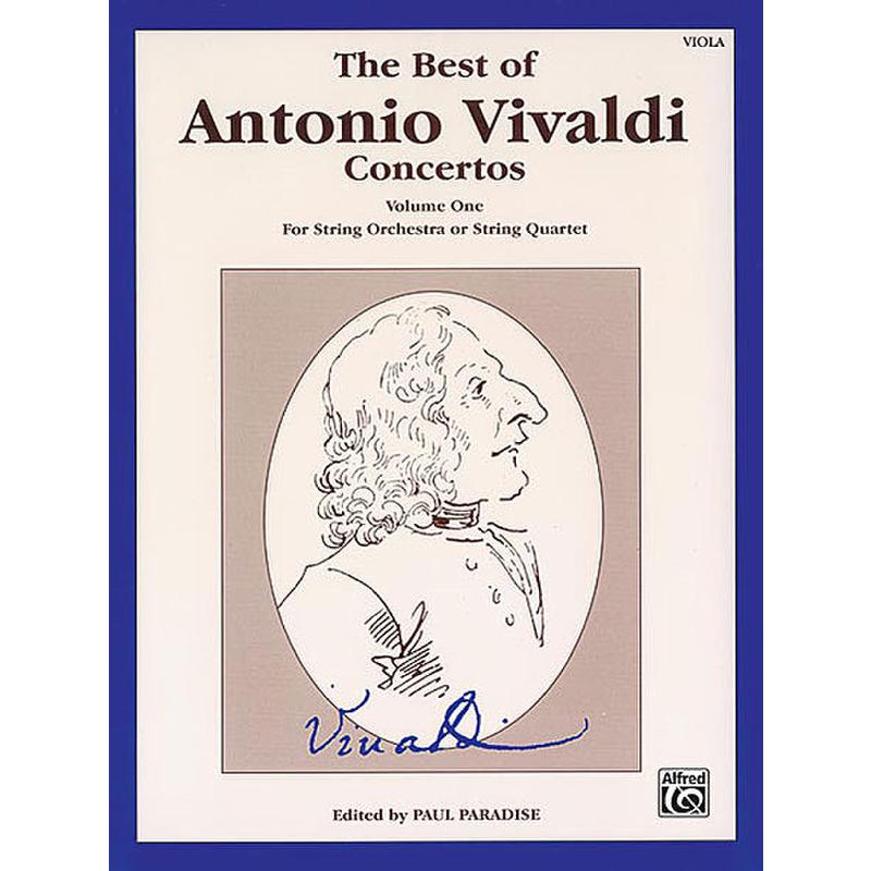 Titelbild für EL 03905 - BEST OF VIVALDI CONCERTOS 1